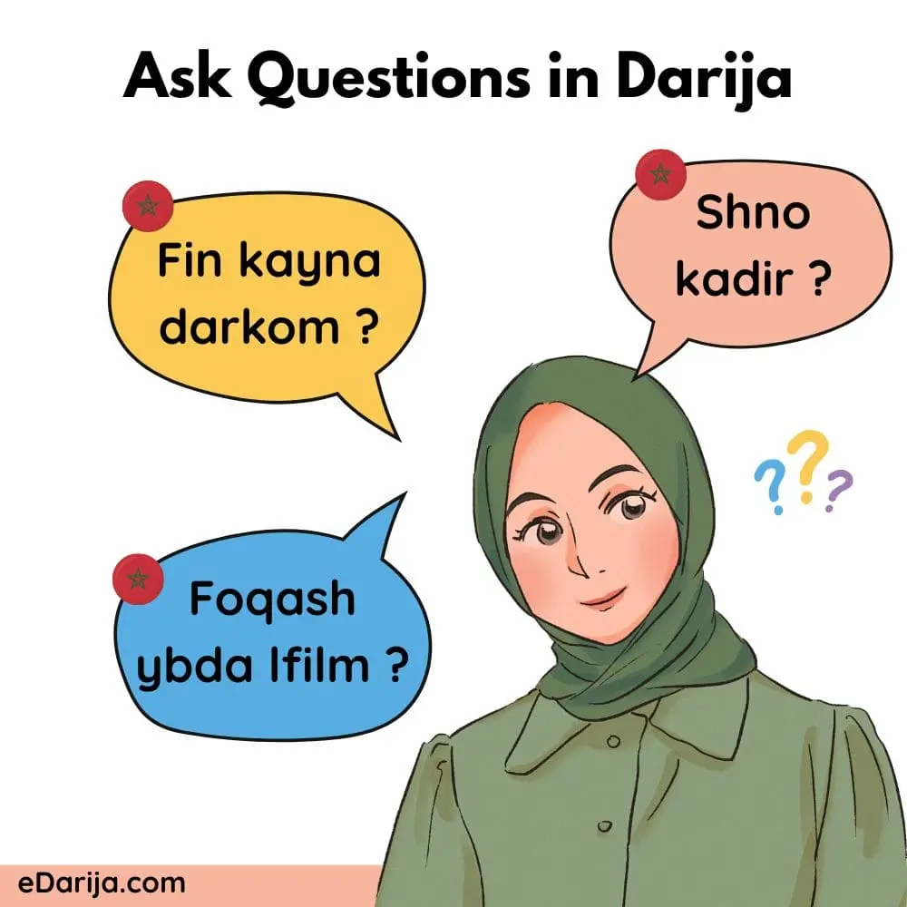 Darija Question Phrases