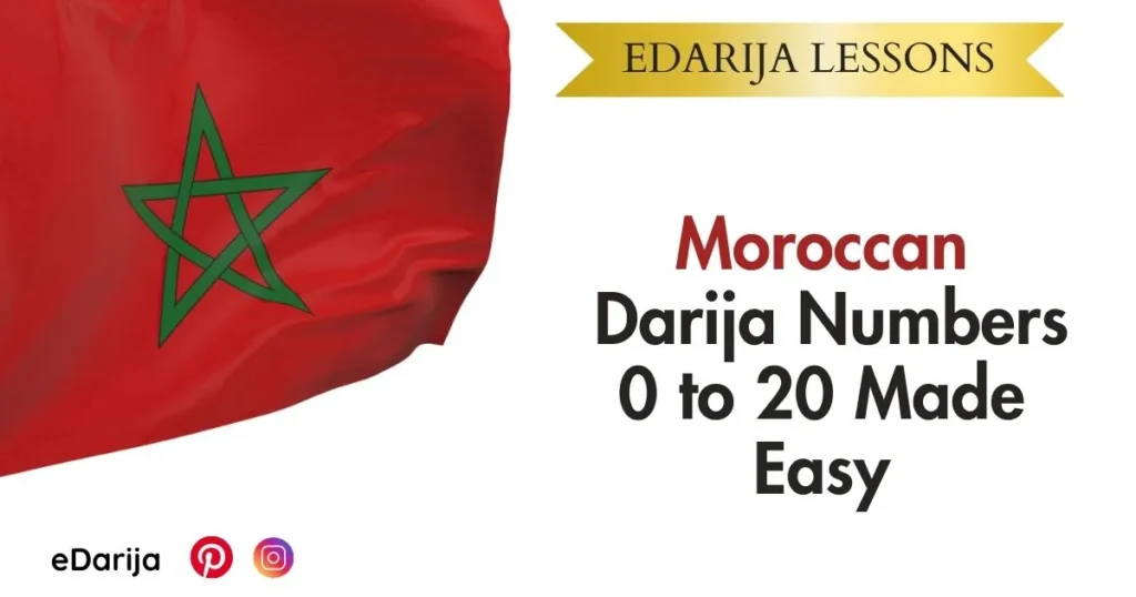 Learn Moroccan Darija Numbers