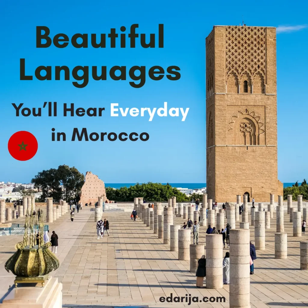 Beautiful Morocco Language